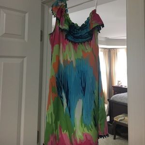 One shoulder Mud Pie dress